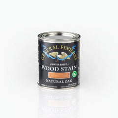 General Finishes Water Based Wood Stain, Natural Oak, Pint