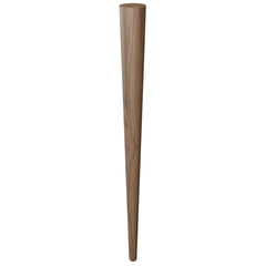 29'' Tapered Turned Leg with Semi-Gloss Finish, Hard Maple