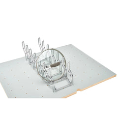 Rev-A-Shelf- Peg Board Stainless Steel Lid Organizer for Drawers