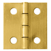Brass-Plated Small-Box Fastener Hinge