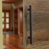 I-Semble Rolling Barn Door Handle, Black