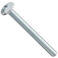 Centerline 8-32 x 2'' Truss Head Slot/Phillips Machine Screws for Pulls and Knobs, Zinc, 40-Pack