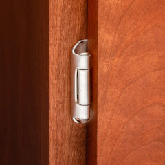 Partial Wrap 1/2" Overlay Hinges - Antique Brass - pair