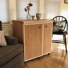 Compact Sewing Machine Cabinet Downloadable Plan/Instructions