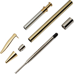 Longwood Click Pen Hardware Kit - Gold