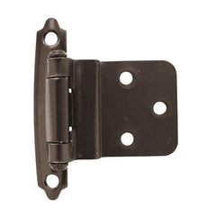 3/8'' Inset Self-Closing Face-Mount Cabinet Hinges (3428), Oil-Rubbed Bronze