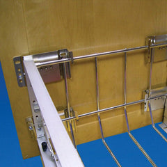 Door Mount Extender for Aluminum Waste Containers, Rev-a-Shelf 5345 Series