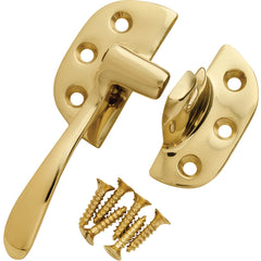 Solid Brass Icebox Right hand latch (for 3/8" offset doors)