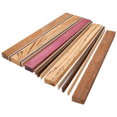 Exotic Hardwood Cutting Board Kit, 9-7/8''W x 16''L x 3/4'' Thick