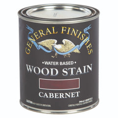 General Finishes Water-Based Wood Stain, Cabernet, Pint