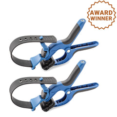 Dust Right 4'' Clamping Hose Holders, 2-Pack
