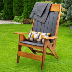 Rockler Nordic-Style Adirondack Chair Plan with Cardboard Templates