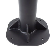 Bolt-Down Welded Steel Table Base/Pedestal, Table Height