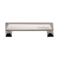 4-3/8'' Pyramid Cabinet Pull, Polished Nickel
