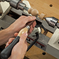 Pen-Turning Ergonomic Turning Tools, 2 Carbide, 1 HSS