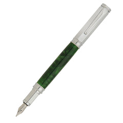 Magnetic Vertex Fountain Pen Hardware Kit, Chrome