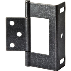 3" Non-Mortise Wrap Hinges - White