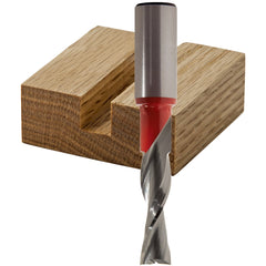 1/2" D x 1-1/4" H x 1/2" Shank Freud #76-108 Down-Spiral Bit