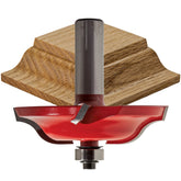 Freud® 99-513 Quadra-Cut™ Ogee Raised Panel Router Bit - 2-3/4" Dia x 5/8" H x 1/2" Shank