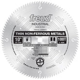 10" x 100T Freud Industrial Thin Stock Non-Ferrous Metal Blade (LU90M010)