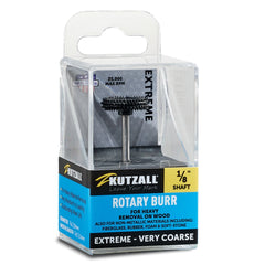 Kutzall Extreme - Rotor Saw Burr, 1/8'' Shaft, Head Diameter 3/4'' X Head Length 1/8'', Very Coarse