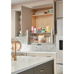 Cabinet Pull-Down Shelving System Wall Accessories - 24 in.