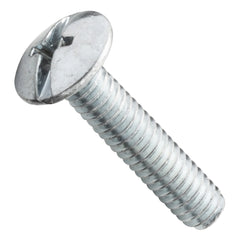 Centerline 8-32 x 1/2'' Truss Head Slot/Phillips Machine Screws for Pulls and Knobs, Zinc, 50-Pack