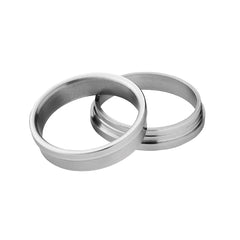 Stainless Steel 2-Piece Ring Core, 6mm Wide, Size 3
