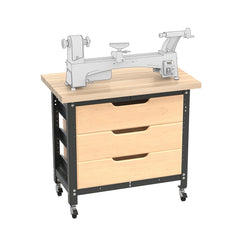 Rockler Rock-Steady Deluxe Lathe Stand Kit, 32''W x 16''D x 28''H
