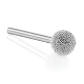 Kutzall Original - Sphere Burr, 1/8'' Shaft, Head Diameter 3/8'' X Head Length 3/8'', Coarse