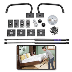 Twin-Size Frameless Murphy Bed Hardware Kit, Vertical
