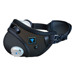 RZ M3 Multi-Strap Mesh Face Mask, Black (M/L/XL)