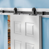I-Semble Rolling Door Hardware Kit, Top Mount, Black