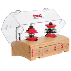 Freud® 99-267 2-pc. Entry & Interior Router Bit Set - 1-7/8" Dia x 1-7/8" H x 1/2" Shank