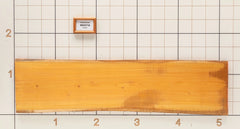 Osage Orange Live Edge Slab, 15-1/4''W x 61''L x 1-1/8'' Thick