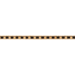 Black Maple Block Inlay Banding, 1/8'' W