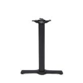 X-Style 5''W x 22''W Cast Iron Table Base, End Style, Table Height