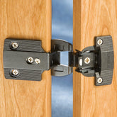 Aximat Hinges, Black Finish, 270° Swing