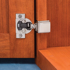 Blum Compact Soft-Close Hinge Kit (Pair) for Face Frame, 1/2'' Overlay