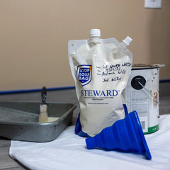 StopLossBags Steward Bag DIY Bundle with Funnel, 4 Extra Caps and Filler Clip, 4-Pack
