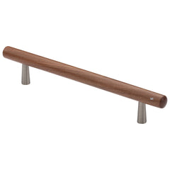 Walnut Tube Pull, 160mm CTC