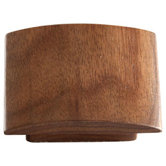 Walnut Concave Knob,32mm CTC