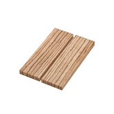 Quarter-Sawn Zebrawood Knife Scales
