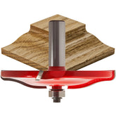 Freud® 99-521 Quadra-Cut™ Ogee Raised Panel Router Bit - 3-1/2" Dia x 1/2" H x 1/2" Shank