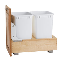 Single 35 Quart Container, Door Mount, White (4WC-15DM1)