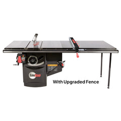 SawStop Industrial 5HP, 3ph, 480v Cabinet Saw with 52 Industrial T-Glide Advance Rip Fence, Rails & Extension Table