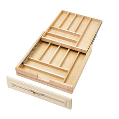 Complete System Two-Tier Soft-Close Cutlery Organizer - 21 in.