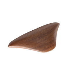 3-1/8'' Cape Designer Wood Cabinet Knob, Walnut
