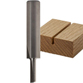 1/8" D x 3/8" H x 1/4" Shank Freud #03-112 Single Flute Straight Bit