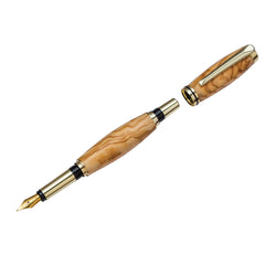 Rockler Junior Gentleman I Fountain Pen Hardware Kit, Gold